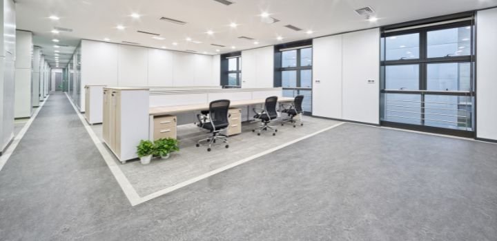 Hormigón Pulido en Oficinas y Despachos Torre Pacheco