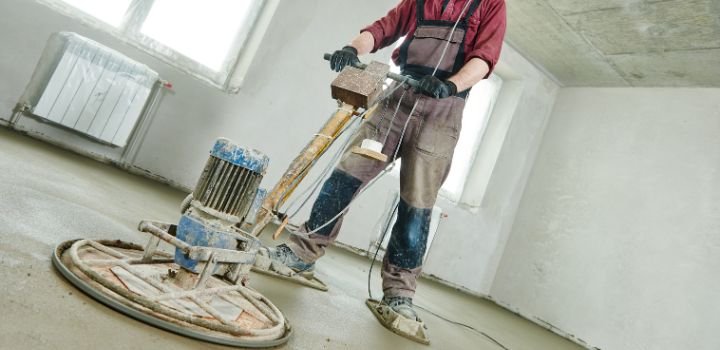 Hormigon Pulido en Viviendas Unifamiliares Torre Pacheco